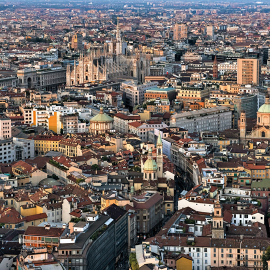 Milano dall'alto