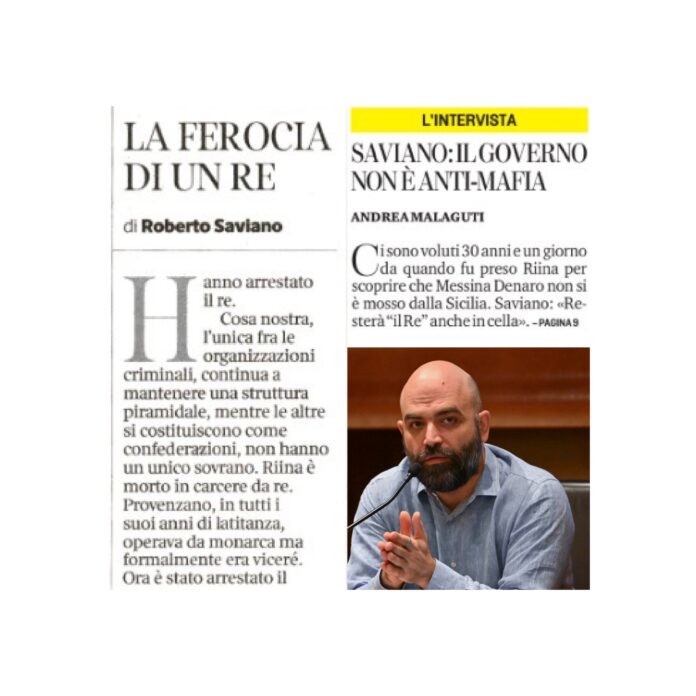 saviano corriere stamp
