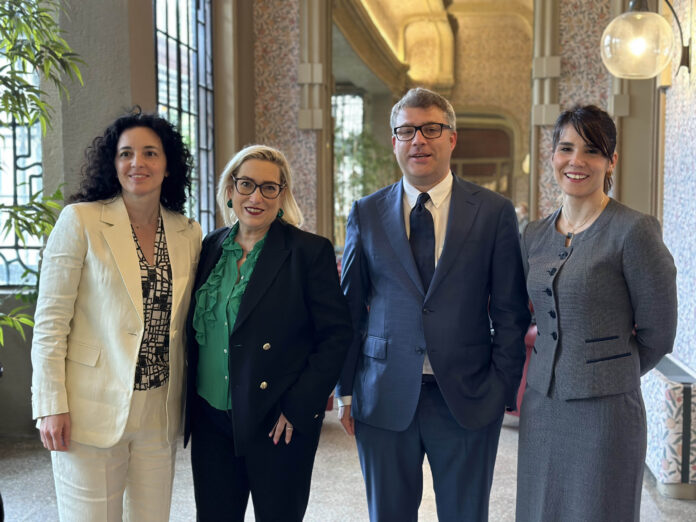 Francesca De Lucchi, Claudia Segre, Marco Barbieri, Giulia Favero foto 3