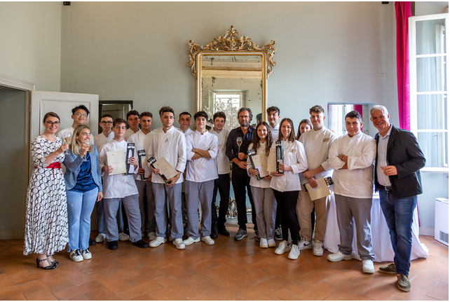 ragazzi con Cracco