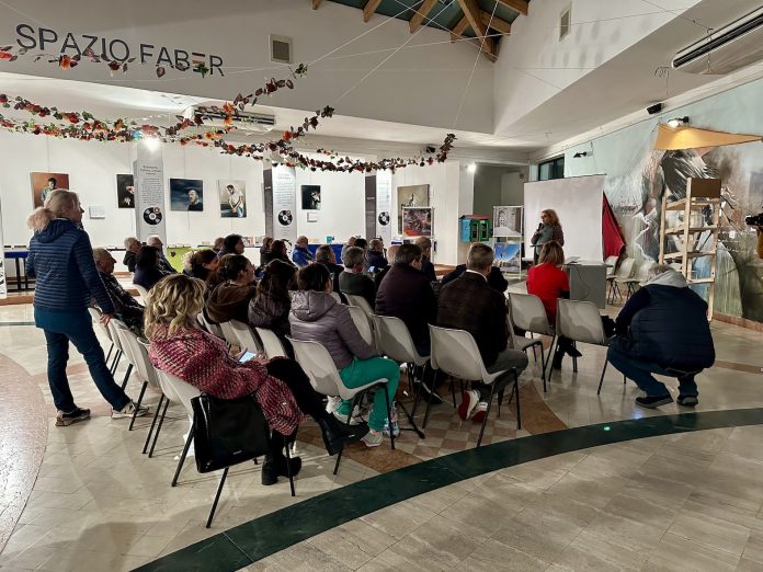 1. Un momento della prima giornata allo Spazio Faber