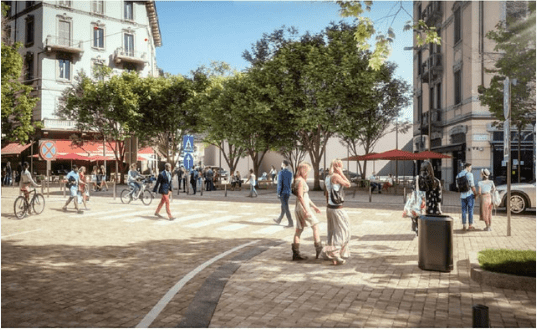 nuova piazza salvini