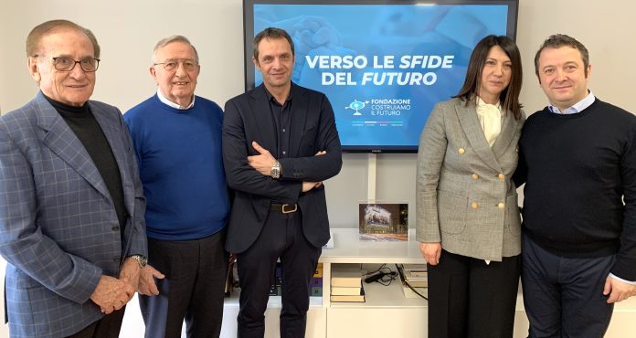 Foto relatori conferenza stampa - Fondazione Costruiamo il Futuro - 15 febbraio 24