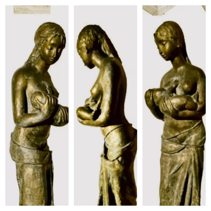 collage statua