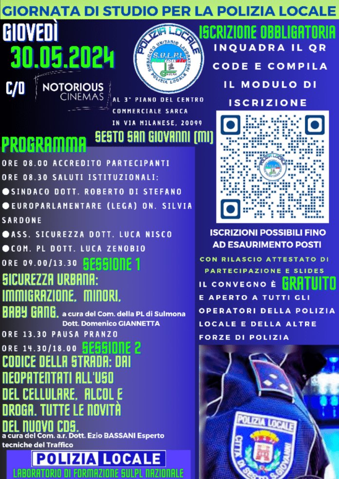locandina polizia locale