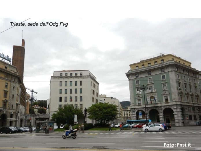 Trieste, sede dell’Odg Fvg