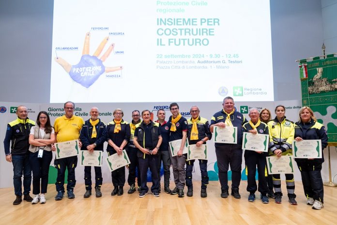 Protezione civile premiazione