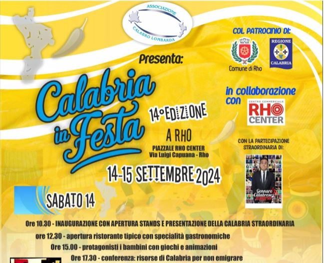 calabria in festa