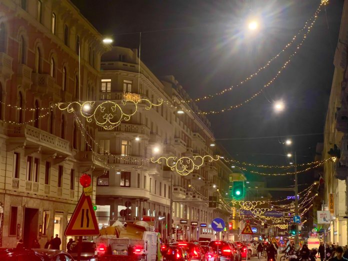 Luminarie corso Buenos Aires