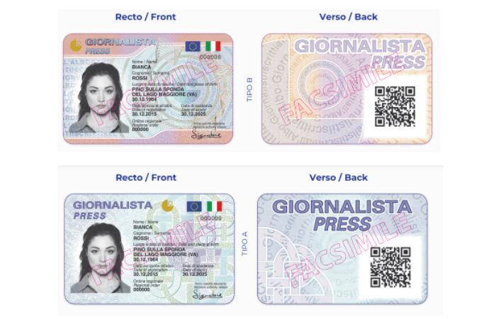 Tesserino dei giornalisti, al via il progetto per il nuovo documento