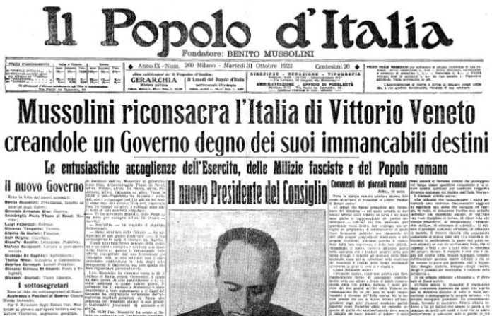 Il Popolo d’Italia di Mussolini è online nella biblioteca digitale di ISEC Il Popolo d’Italia Benito Mussolini ISEC