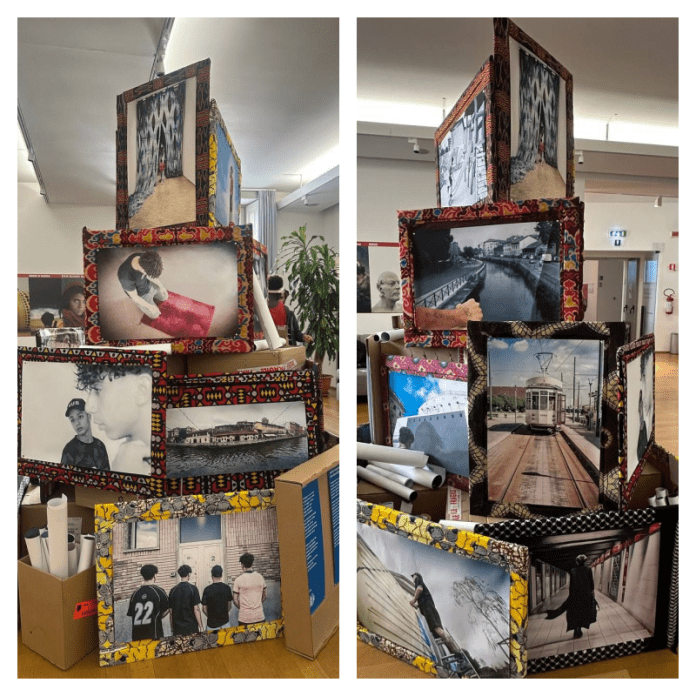 collage mostra