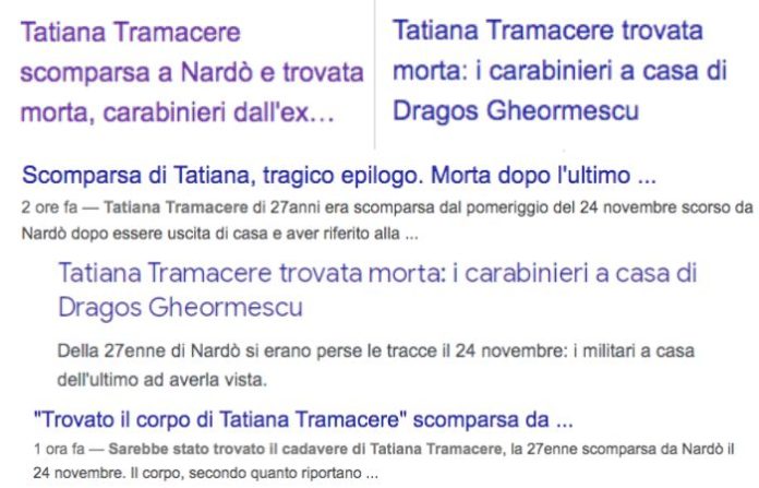 Tatiana è viva, il giornalismo invece non si sente tanto bene Tatiana è viva, il giornalismo invece non si sente tanto bene